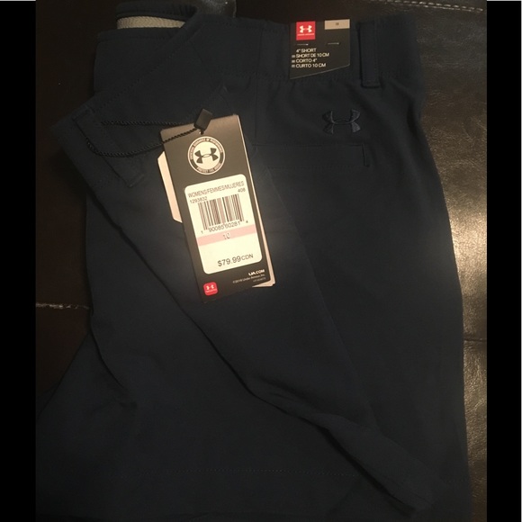 Under Armour Women’s Golf 4” shorts. - Picture 5 of 6
